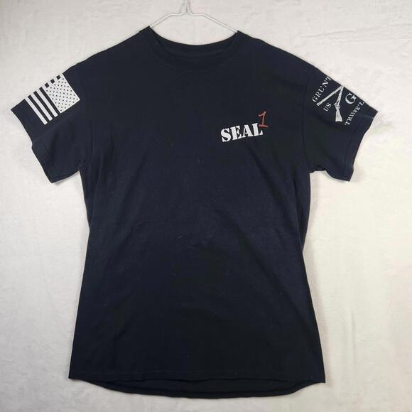 Grunt Style Seal 1 Short Sleeve Tshirt Black‎ Size Medium - Picture 1 of 10